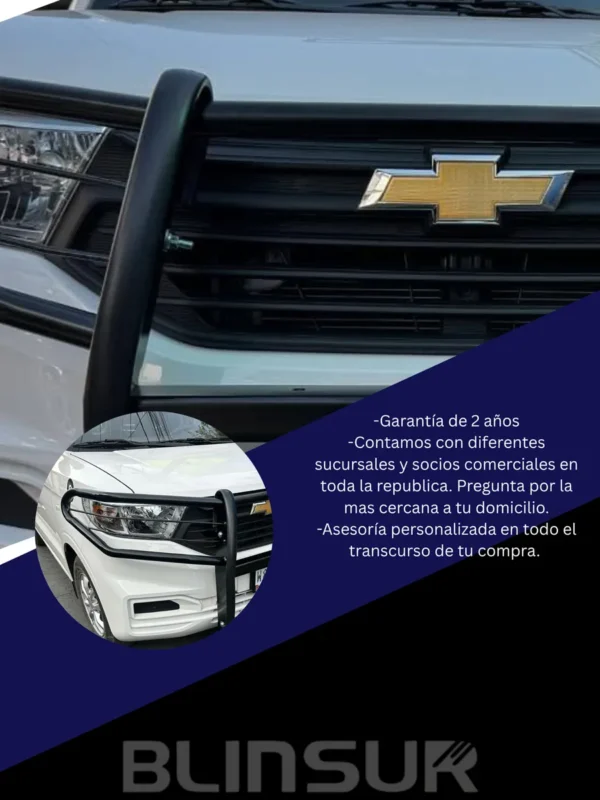 Burrera Tumbaburros Delantera P/ Chevrolet Tornado Van 2025