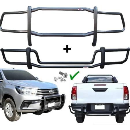 Bumper Delantero Y Trasero Toyota Hilux 2016 - 2022 Bronx - Image 4