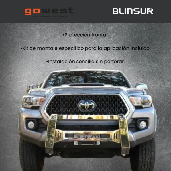 Burrera Baja Bar Cromada Chevrolet Silverado 2007 - 2018