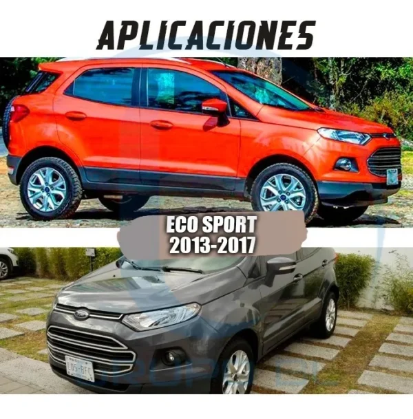Burrera Super Bronco Ford Eco Sport 2013-2017 Negro