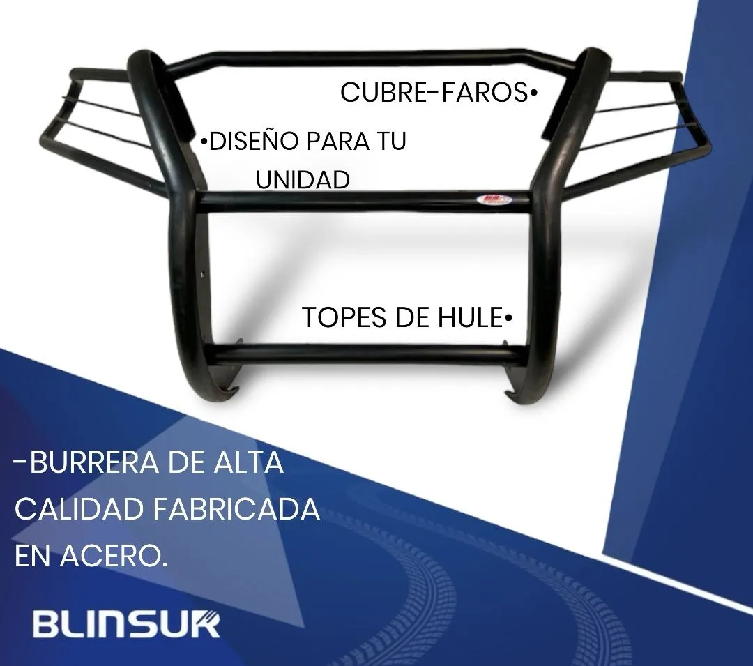 Tumbaburros Chevrolet Avalanche 2007-2014 Negro Super Bronco - Image 4