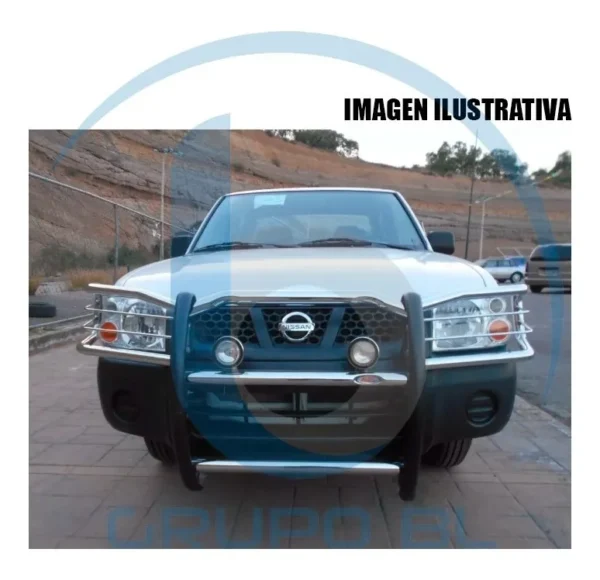 Burrera Super Bronco Nissan D22/frontier 4ci 2009-2015 Negro