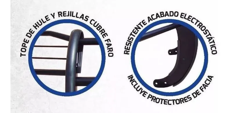 Burrera Cubrefaros Trainer Jeep Liberty 2005-2007 Negro - Image 4