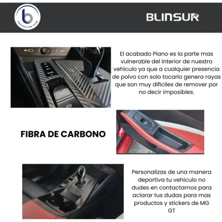 Stickers Protector De  Puertas Y Panel Central Mg Gt 22 - 23 - Image 4
