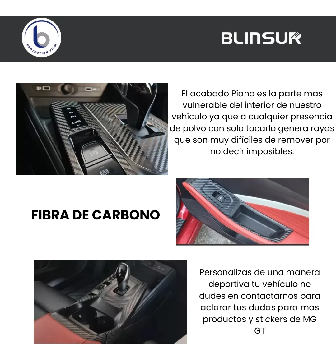 Sticker Protector De  Puertas Y Panel Central Mg Gt 22 - 23 - Image 4