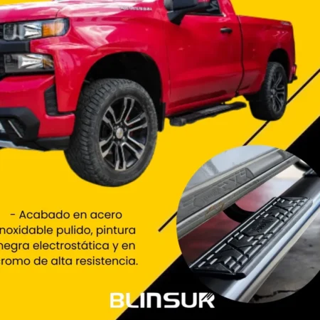 Estribos Bronx Dodge Ram 1500 2009 - 2019 Cabina Sencilla - Image 4