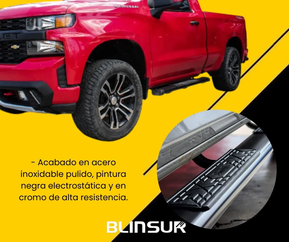 Estribos Bronx Dodge Ram 1500 2009 - 2019 Cabina Sencilla - Image 4