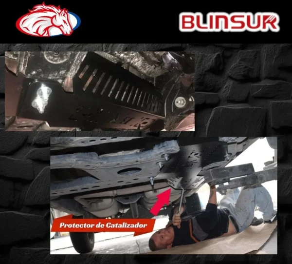 Protector Catalizador Hilux D/cabina 2016-2024 Antirrobo