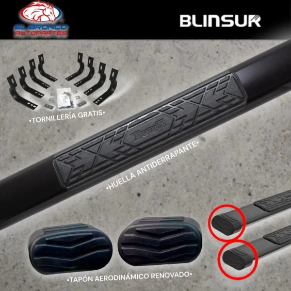 Estribos Bronx Nissan Frontier 2023 4 Cil Cabina Sencilla