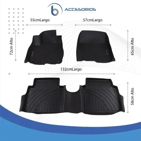 Tapetes Bandeja 3d Honda Cr-v  2012 - 2019 - Image 4