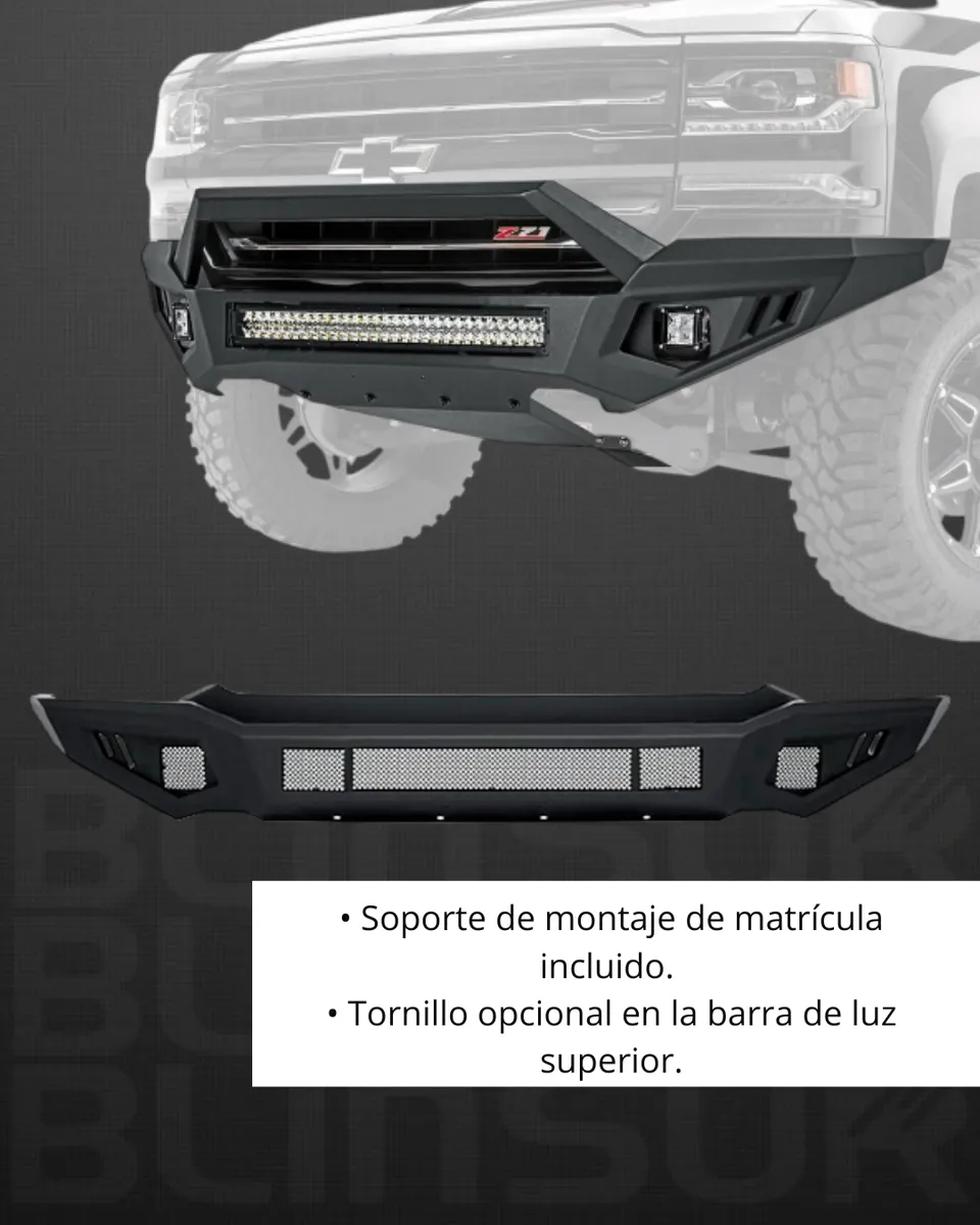 Defensa Delantera Toyota Tacoma 2016-2019 Mastodon Tusk Frz - Image 4