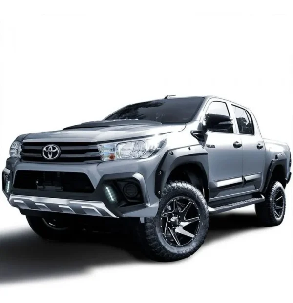 Bumper Delantero Con Led Airdesign Toyota Hilux 16-19 Sr