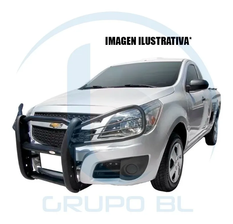 Burrera Super Bronco Chevrolet Tornado 2011-2020 Negro - Image 4
