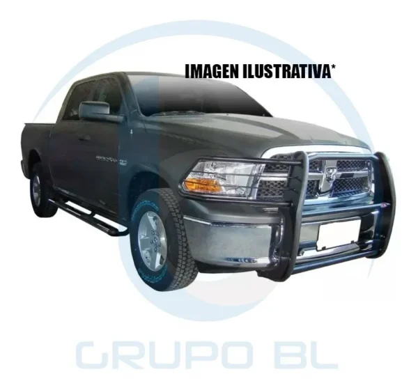Burrera Super Bronco Dodge Ram 1500 5 Birlos 2009-2018 Negro