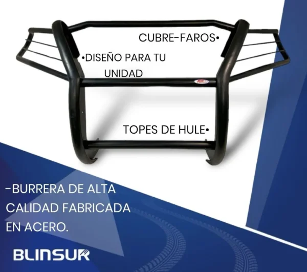 Burrera Tumbaburros Defensa Chevrolet-s10 2017 Calidadbronco