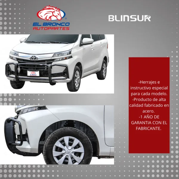 Burrera Bumper Delantero Para Toyota Avanza 2020 - 2021