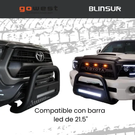 Kit Burrera Ultra Bar Grand Cherokee 2005 - 2010 + Barra Led - Image 4