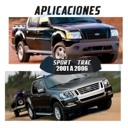 Burrera Cubrefaros Trainer Ford Sport Track 2001 A 2006 - Image 5