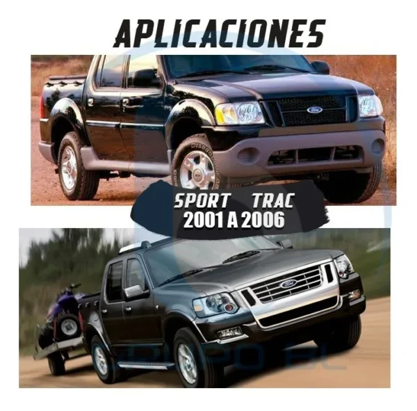 Burrera Cubrefaros Trainer Ford Sport Track 2001 A 2006