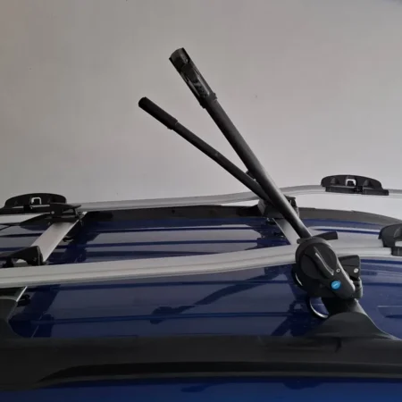 Portabicicletas De Techo Plata Para 1 Bicicleta - Image 5