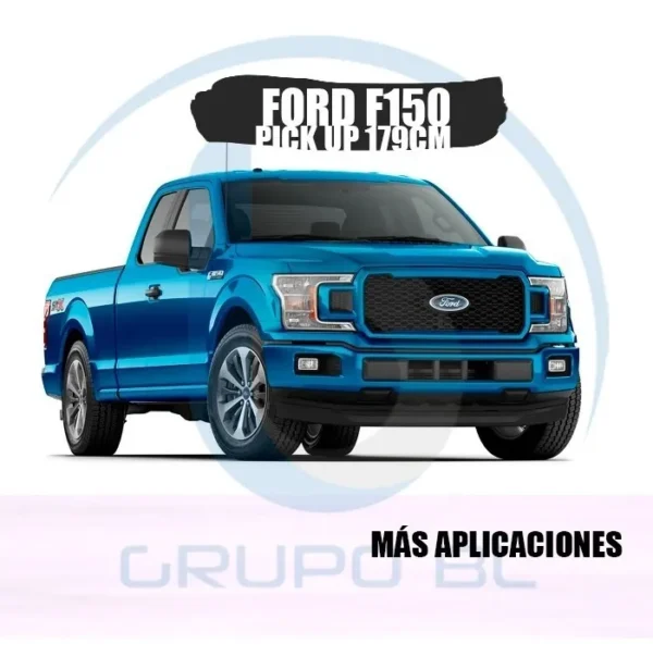 Barras Pasamanos Acero Ford F150 179cm Cromado
