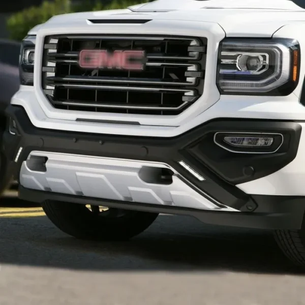 Bumper Delantero Con Led Drl Airdesign Gmc Sierra 2016-2018
