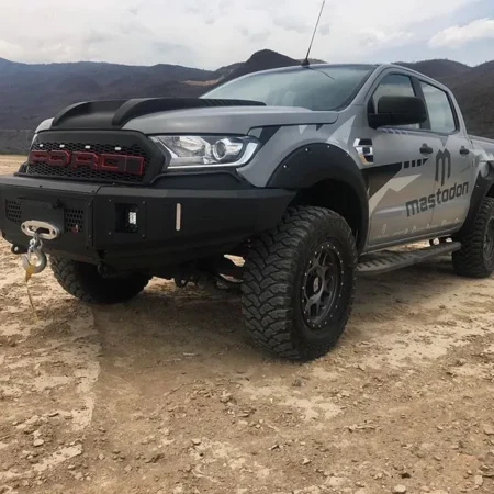 Defensa Delantera Chevrolet Colorado 16-19 Mastodon Hd + Led - Image 5