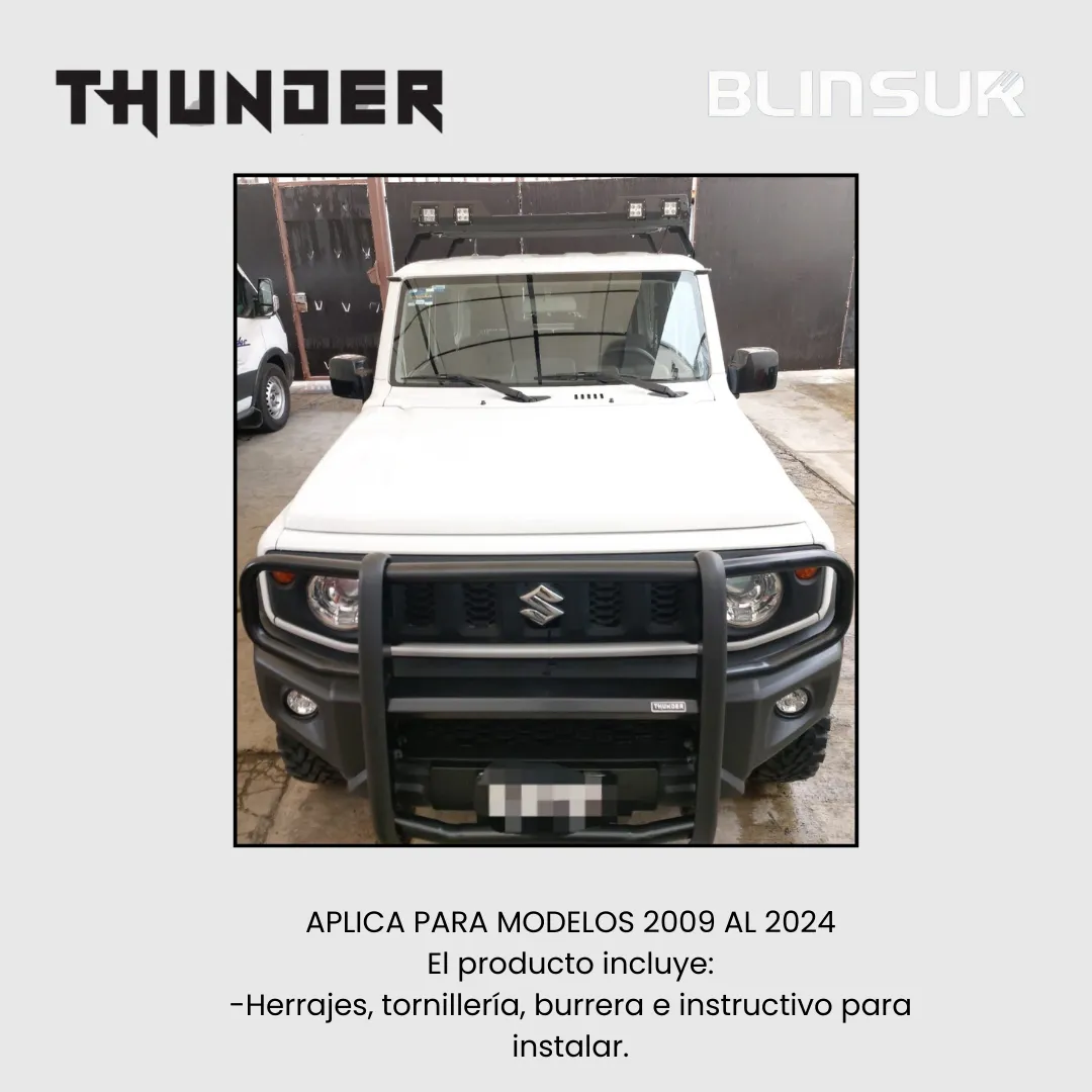 Burrera Euroguard Suzuki Jimny 2009 - 2024 Thunder - Image 5