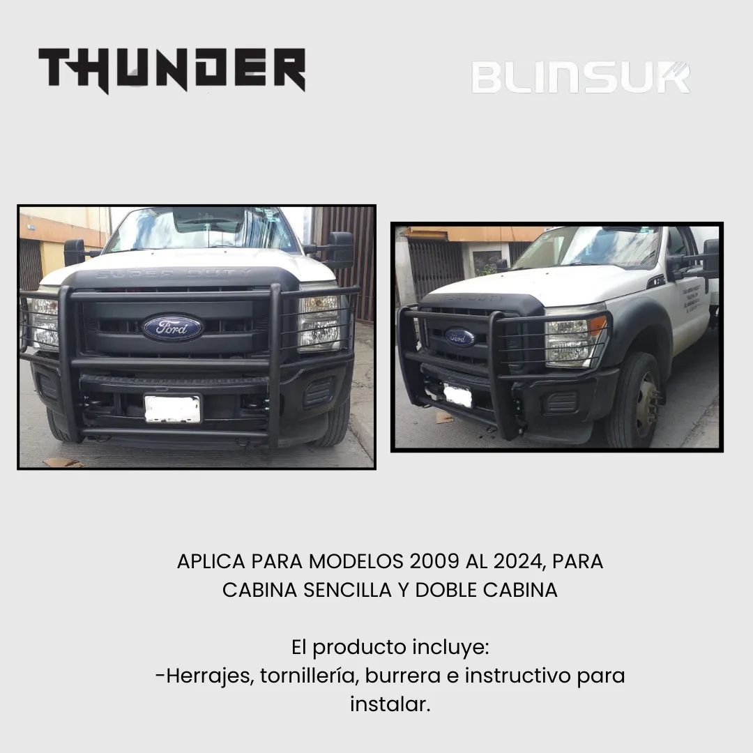 Burrera Euroguard Ford F-450 2009 - 2024 Thunder - Image 5