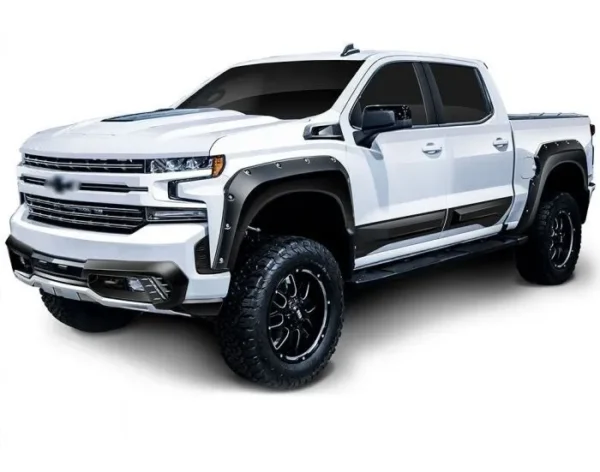 Bumper Delantero Con Led Airdesign Chevrolet Silverado 2019
