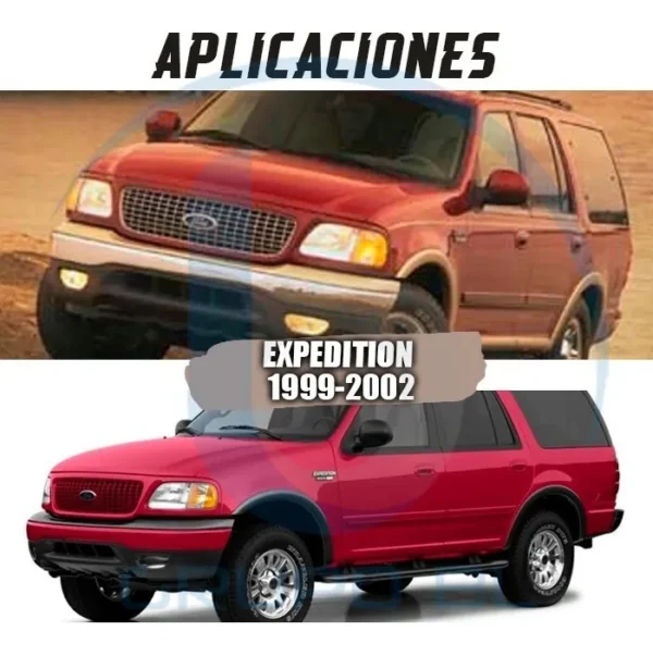Burrera Super Bronco Ford Lobo F-150 F-250 1997-2009 Negro