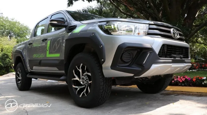 Bumper Delantero Con Led Airdesign Toyota Hilux 16-19 Sr - Image 6