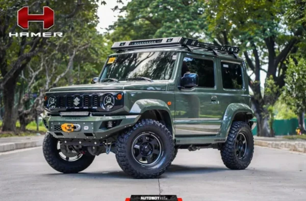 Defensa Delantera Suzuki Jimny 2021 2023 Con Luz Led