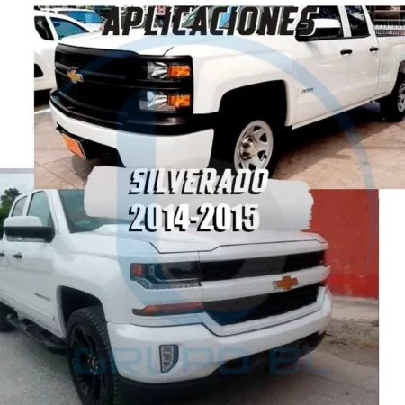 Burrera Cubrefaros Trainer Chevrolet Silverado 2014-2015 - Image 6
