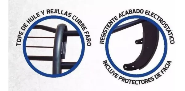 Burrera Cubrefaros Trainer Ecosport 2013-2017 Negro