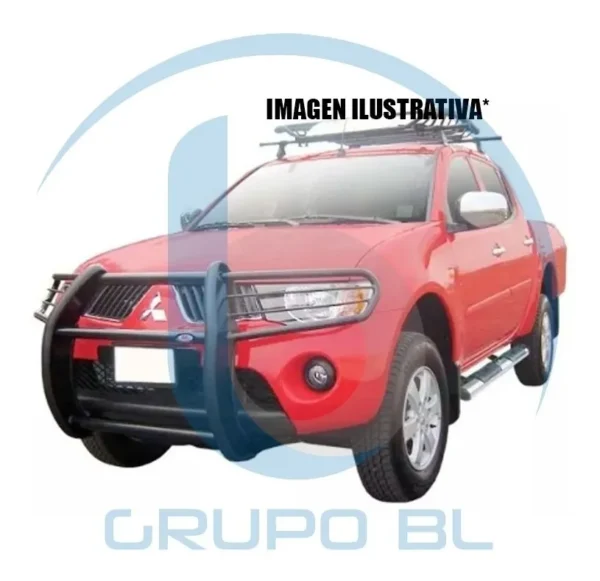 Burrera Super Bronco Mitsubishi L200 2008-2015 Negro