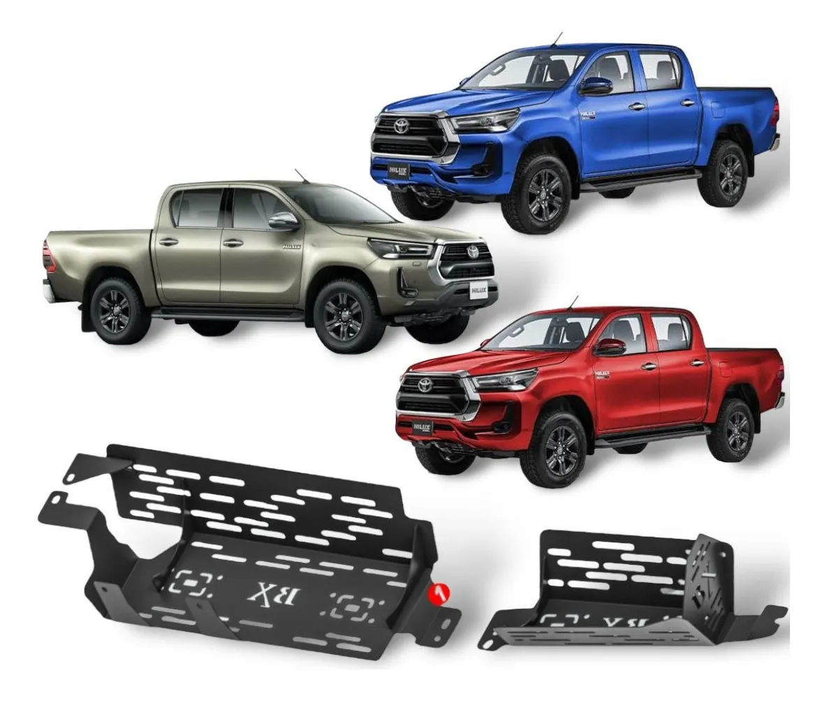 Protector Catalizador Hilux D/cabina 2016-2024 Antirrobo - Image 6