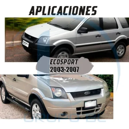 Burrera Cubrefaros Trainer Ford Ecosport 2003-2007 Negro - Image 8