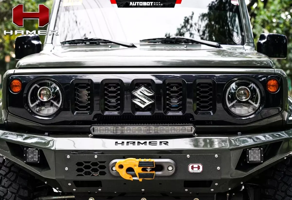 Defensa Delantera Suzuki Jimny 2021 2023 Con Luz Led - Image 9